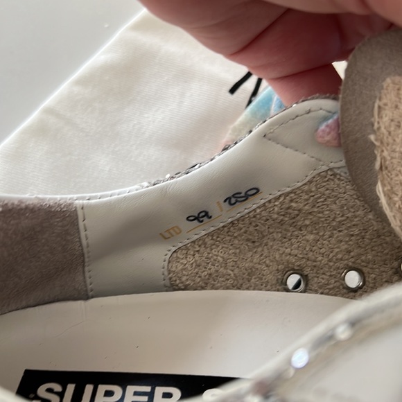 Golden Goose Superstar Glitter Low-Top Sneaker - Picture 7 of 12